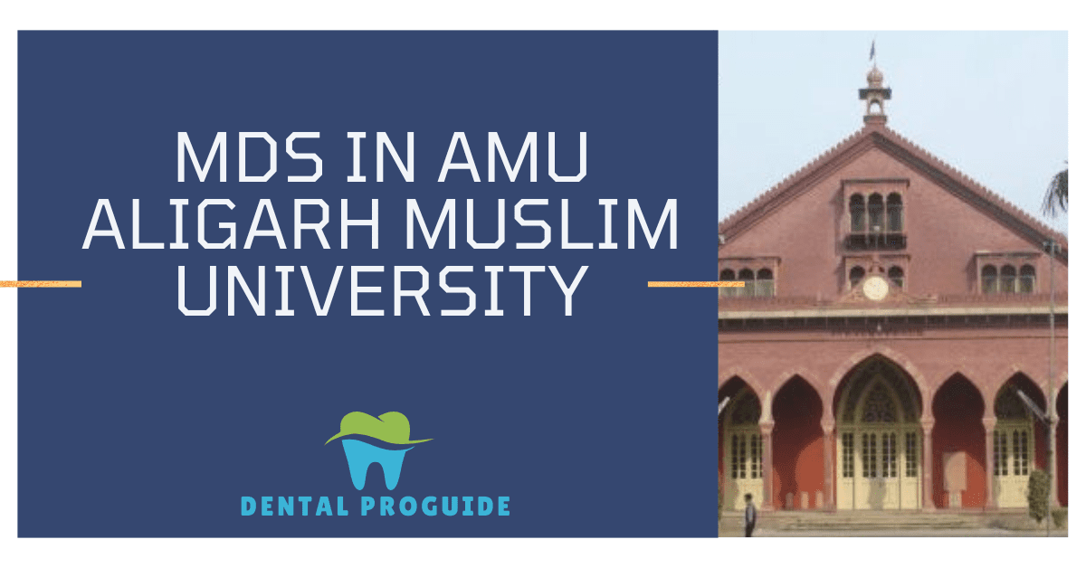 Mds In AMU : DR. Ziauddin Ahmad Dental College, AMU, Aligarh: Important