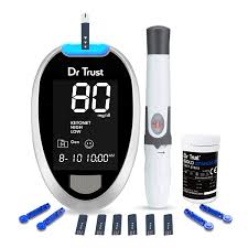 This is a Glucometer to assess the blood glucose level.